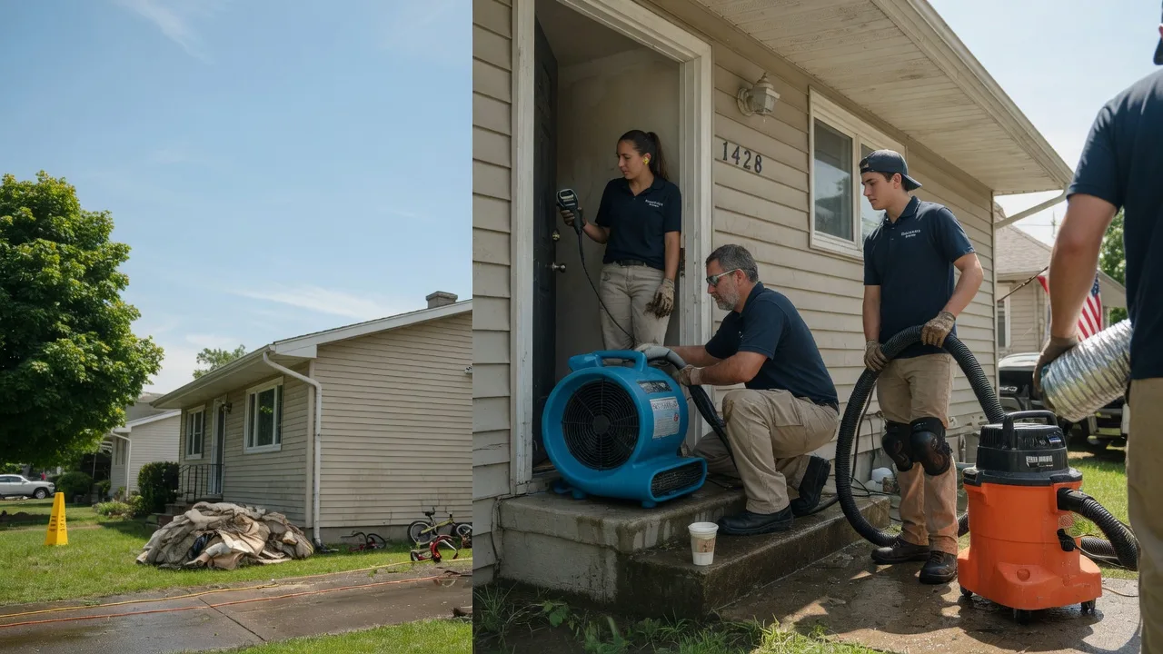 Water Damage Restoration in Van, WV near me